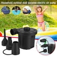 thumbnail image 1 of Electric Air Pump with 3 in 1 Nozzles,Air Mattress Pump,Portable Inflator Deflator Pump,Quick-Fill Inflator Pump for Inflatables Couch, Pool Floats, Water Toy, Swimming, Raft Bed - Low Noise, 1 of 8