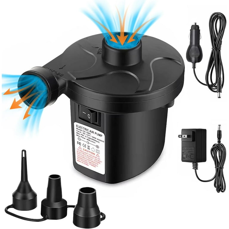 Electric Air Pump Inflate Deflate Pumps Car Inflator Electric Pump Quick-Fill Air Pump for Air Mattresses Paddling Pools Beach Toys Electric Air Pump Inflate Deflate Pumps Car Inflator Electric Pump Quick-Fill Air Pump for Air Mattresses Paddling Pools Beach Toys