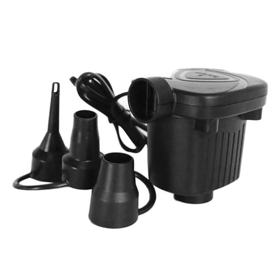 Electric Air Pump for Inflatable Beds & Pools | 450L/min High Flow | 220V AC Power | 0.68PSI Pressure | Compact 12x10x8cm | ABS Plastic Construction | Works with Boats, Toys & More