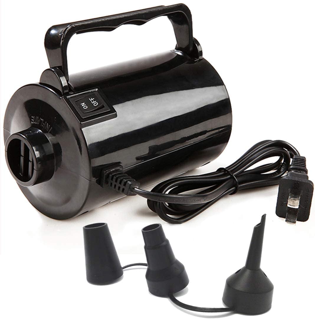 Electric Air Pump for Inflatable Pool Toys High Power QuickFill Air Mattress Inflator