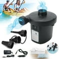thumbnail image 1 of Electric Air Pump, Inflator Rechargeable Air Compressor Portable For PVC Boat Mattress Inflatable Pool Raft Bed, 1 of 9