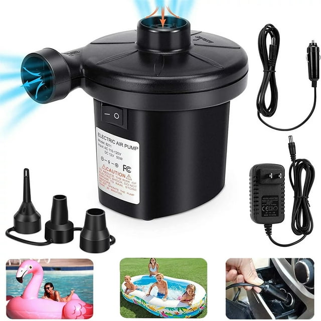 Electric Air Pump Air Mattress Portable Pump for Inflatables Couch