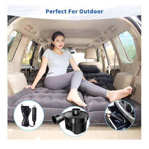 Electric Air Pump,Portable Quick-Fill Air Pump, Air Mattress Pump with Inflatable Boat, Air Mattress Beds,Swimming Ring.Compatible with Home and car Adapter