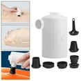 Electric Air Pump, Rechargeable Battery Air Mattress Pump, Portable