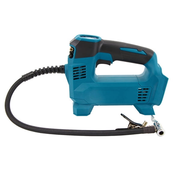 Electric Air Pump for 18V Lithium Battery Cordless Air Inflator with LED Light for Tire Pumping/Ball Inflation,1 SET x Electric Air Pump,as shown