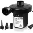 thumbnail image 1 of Electric Air Pump for Inflatables, Quick Plug-in with 3 Nozzles for Air Mattress & Pool, 130W, 1 of 6