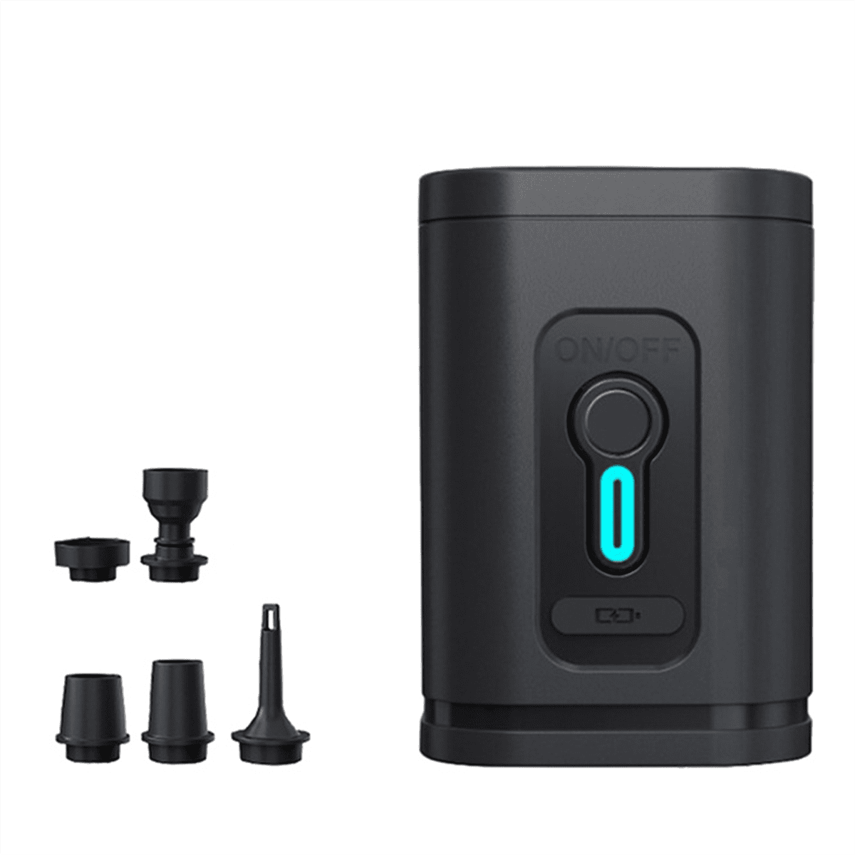 OBEST Electric Air Pump Portable Quick Air Mattress Pump 2 In 1 Portable Quick Fill Inflator Deflator 110v Ac 12v Dc