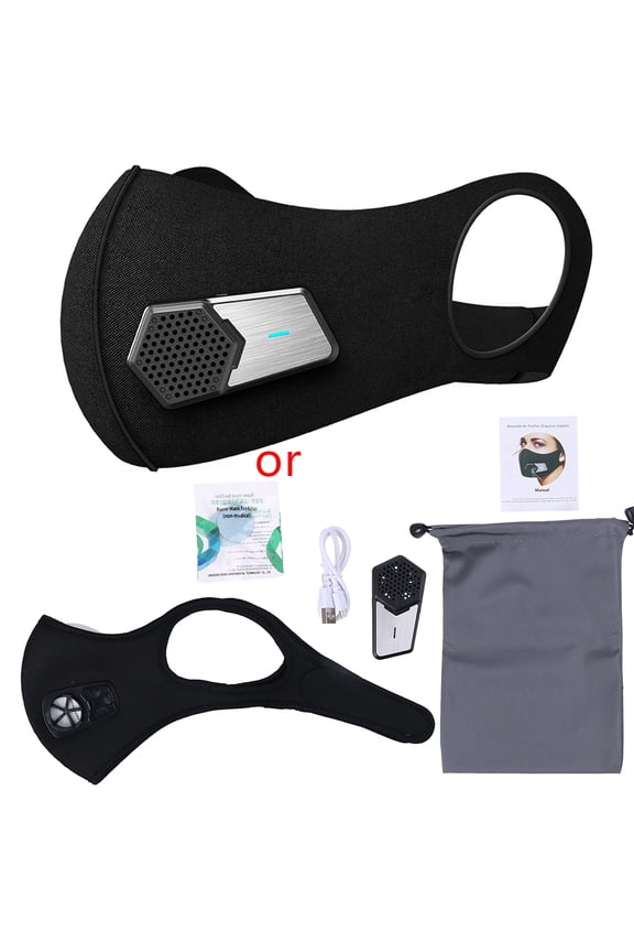 Electric Air Purifying Mask for Smart Dust-proof Mask Anti-Pollution PM2.5 Filte