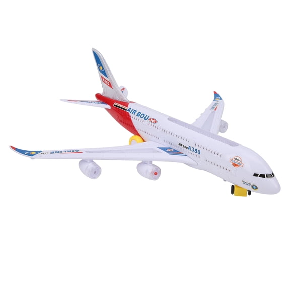 Electric Airplane Model With Universal Wheel Design Environmental Protection Material