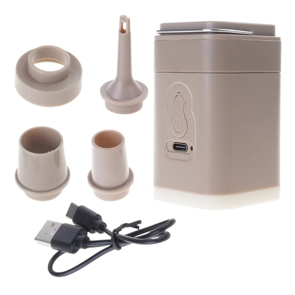 Electric Airs Pumps with Camping Light Small Airs Mattress Pumps Outdoor Camping Tool for Airs Cushions, Airs Pillow