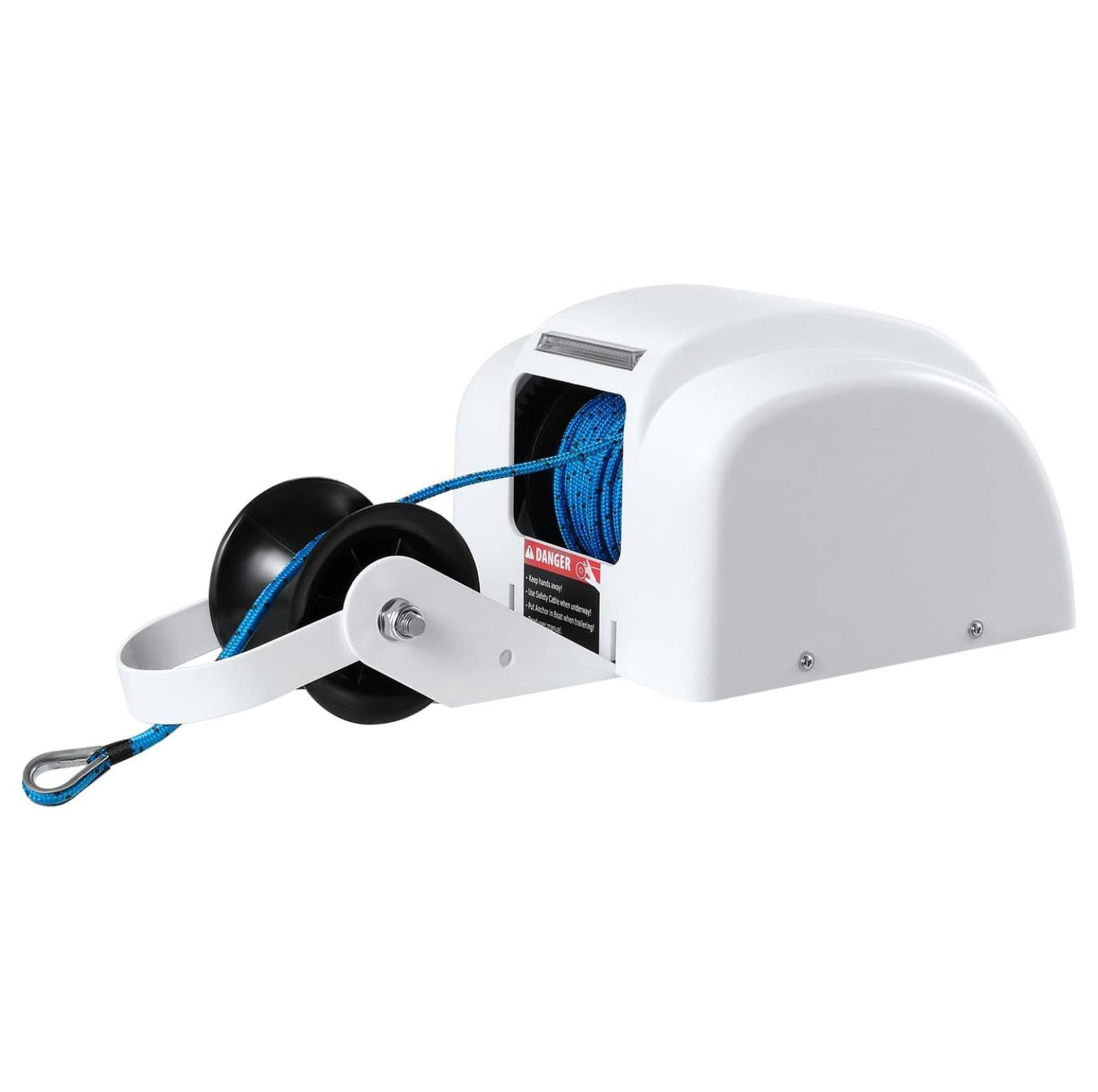 Electric Anchor Winch, 45 LBS Saltwater Boat Electric Windlass Anchor