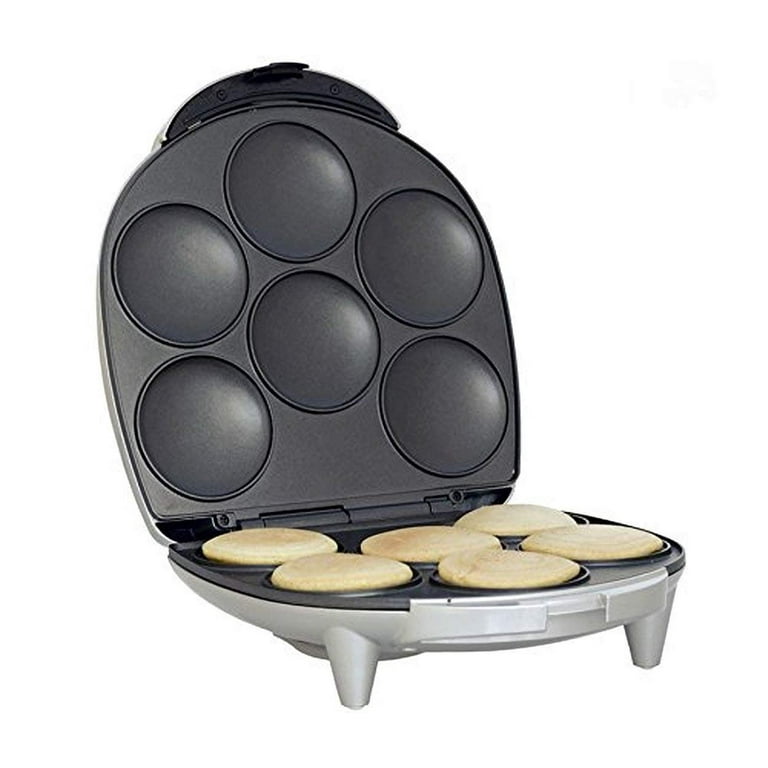 Electric Arepa Grill Maker With Nonstick Surface Dough Press 6 Authentic  Arepas in Minutes 1200 Watts