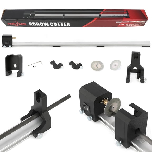 Electric Arrow Cutter Arrow Shaft Carbon Tube Cutting Polisher Archery Tool