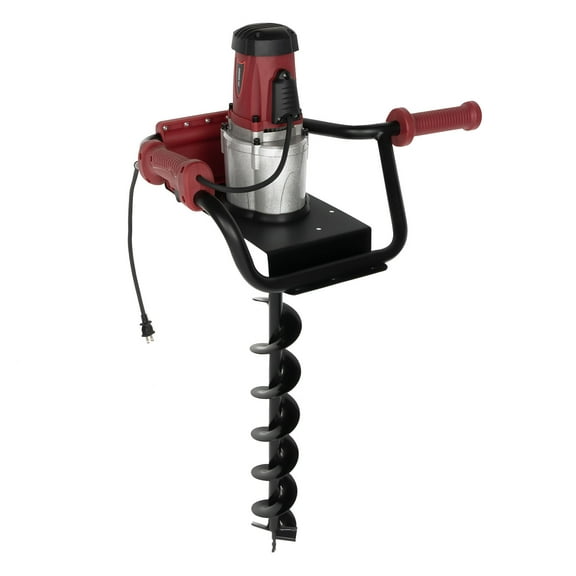 Electric Auger Digging Digger With Adjustable Speed 2 Drill Bits, Electric Post-Hole Digger With Extension Rod