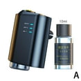 thumbnail image 1 of Electric Auto Diffuser Aroma Car Vent Humidifier Mist Wood Grain Oil Aromatherapy Freshener Perfume Car Fragrance, Black, 10ml Ocean, 1 of 1