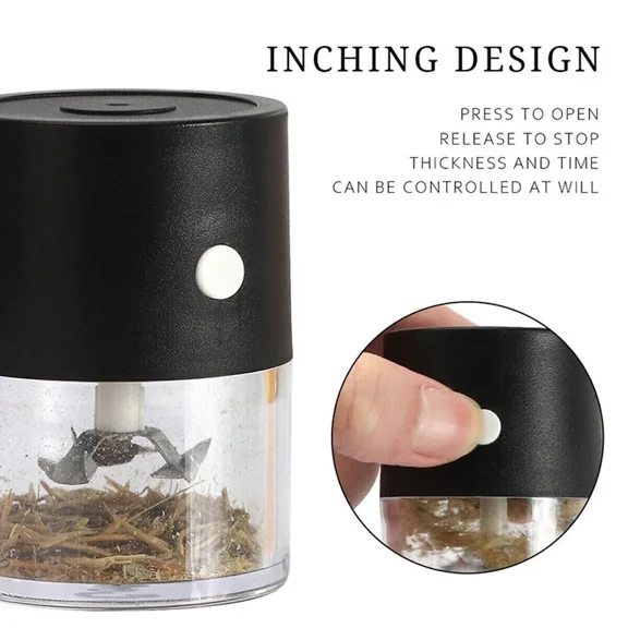 Electric Auto Grinder For Herb & Garlic Grinding Rechargeable In Usb Portable