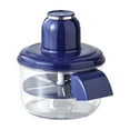 thumbnail image 1 of Electric Automatic Fruit & Vegetable Peeler - Multi-Functional Home Peeling Tool, Auto Operation for Apples, Carrots & Grapes (Grape Peeler), Time-Saving Kitchen Gadget for Easy Prep, Blue, 1 of 2