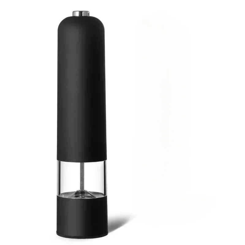 Electric Automatic Mill Pepper and Salt Grinder with LED Light Adjustable Coarseness Spice Grinder Kitchen Cooking Tool