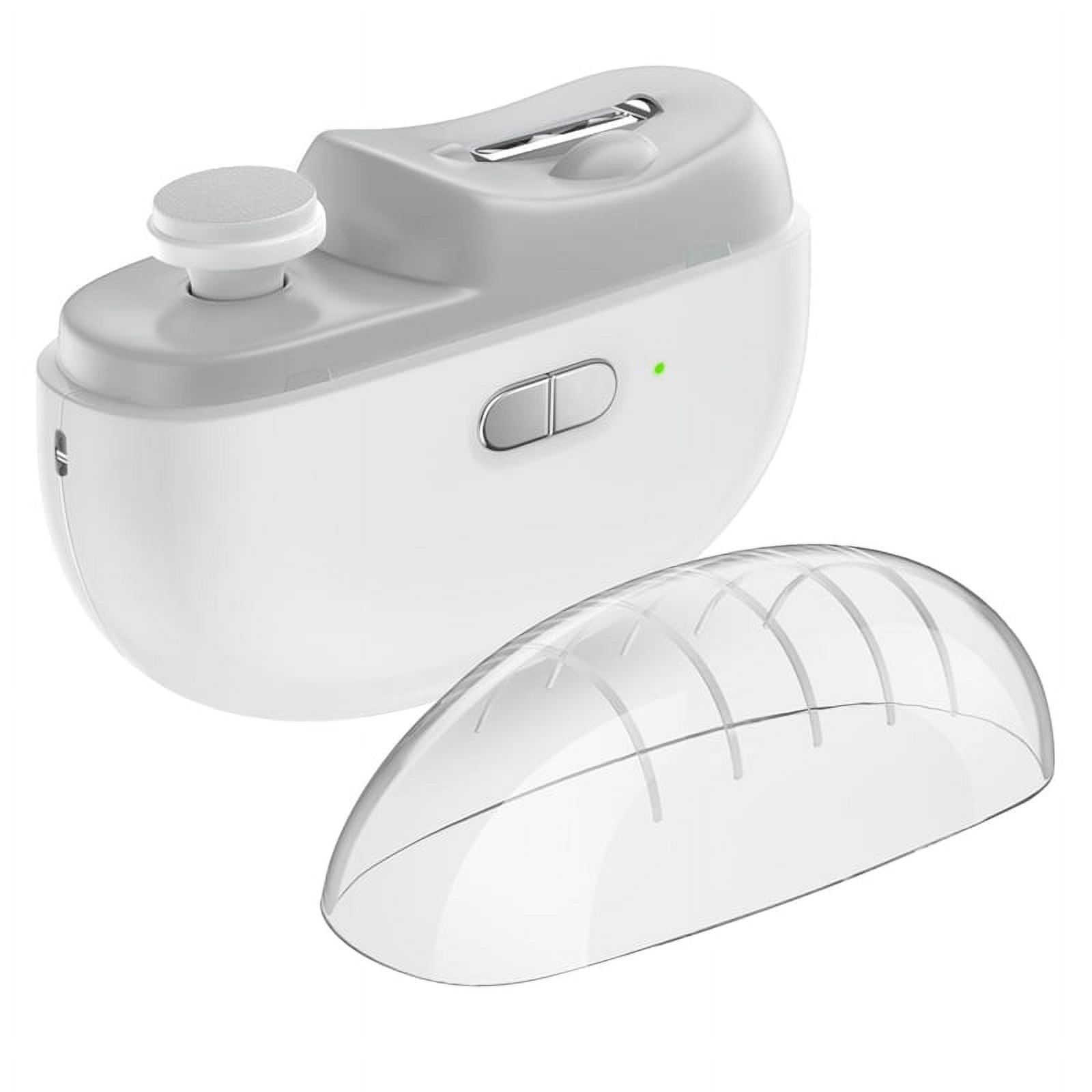 Electric Automatic Nail Clipper with Light & 2 Speeds, Fingernail