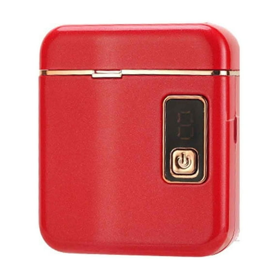 Electric Automatic Nail Clipper with Light, 3-Speed Trimmer, USB Rechargeable, Nail Scraps Storage & Magnetic Cover, Safe