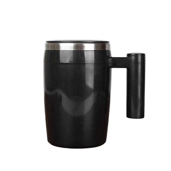 Electric Automatic Stirring Cup, Stainless Steel Insulated Travel Mug One Button Mixing for Coffee and Protein Shakes On The Go