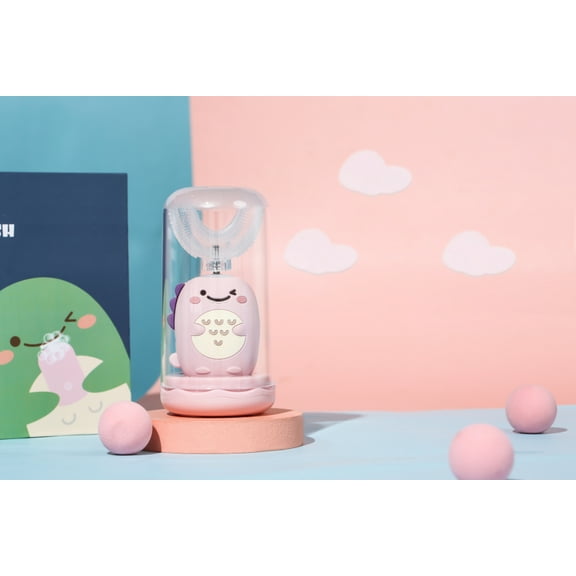 Electric Automatic Toothbrush (Pink)