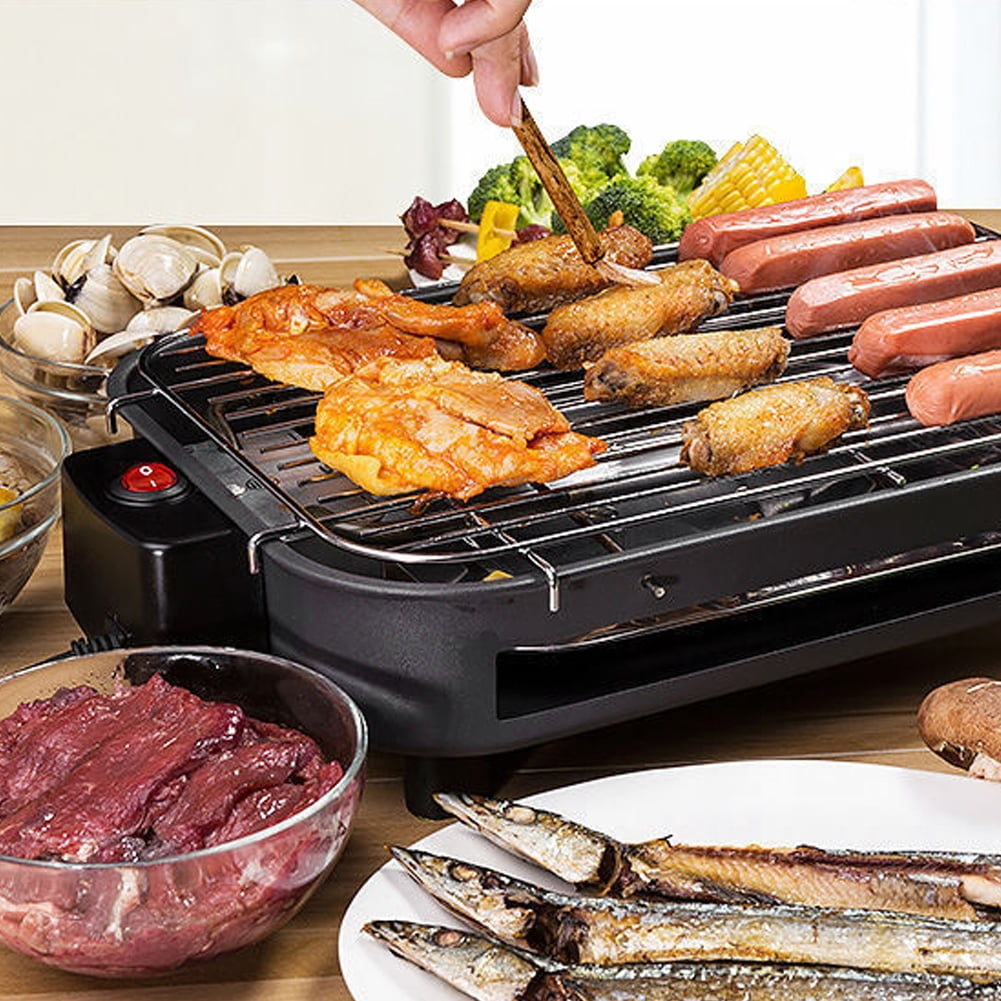 Electric BBQ Grill Machine, BBQ Equipment Appliances, Kitchen For Home