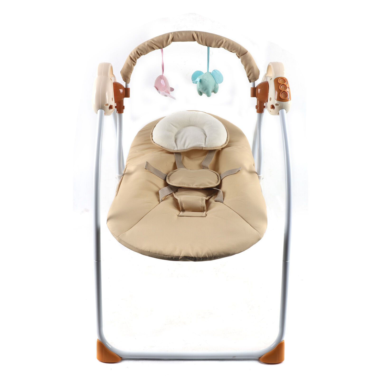 Electric Baby Bouncer Swing Seat Portable Electric with Bluetooth Music