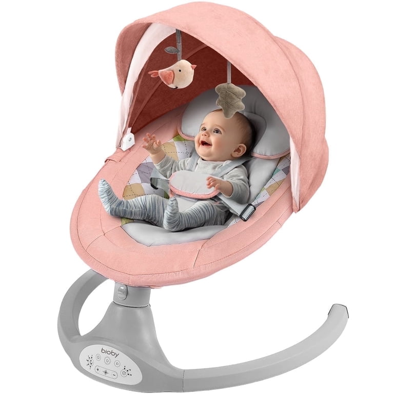 Baby Rocker Bassinet Swing Walmart Electric Rocking Bassinet For Baby –  Automatic Bluetooth-Enabled