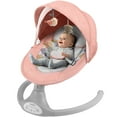 thumbnail image 1 of Electric Baby Swing, Bioby Infant Swing Rocker with Remote Control, 5 Sway Speeds, Bluetooth Music, Pink, 1 of 10