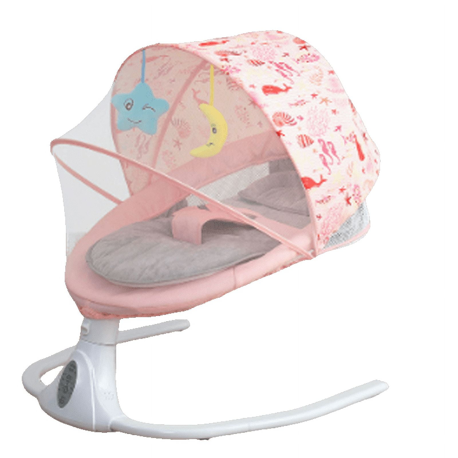 Electric Baby Swing for Infants, Bluetooth Swing Baby Bouncer Baby