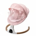 thumbnail image 1 of Electric Baby Swing for Infants with Remote Control, Bluetooth, 5 Swing Speeds, Timer, 10 Lullabies, Interactive Toys, Side to Side Swing,Pink, 1 of 4