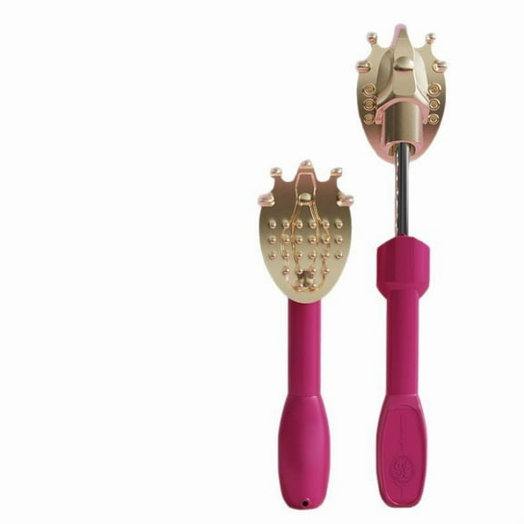 Electric Back Scratcher,Extendable Long Handle Back Scratcher Effective Itch Relief Back Body Portable Backscratcher for Women and Men ( RedColor)