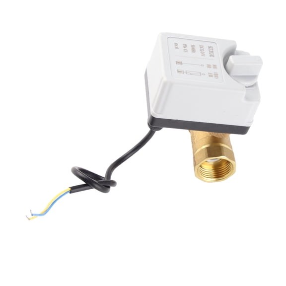 Electric Ball Valve 12V,24V: 2,Wire, Normally Closed, 6N.M, for Water/Glycol, DN25/1" Thread