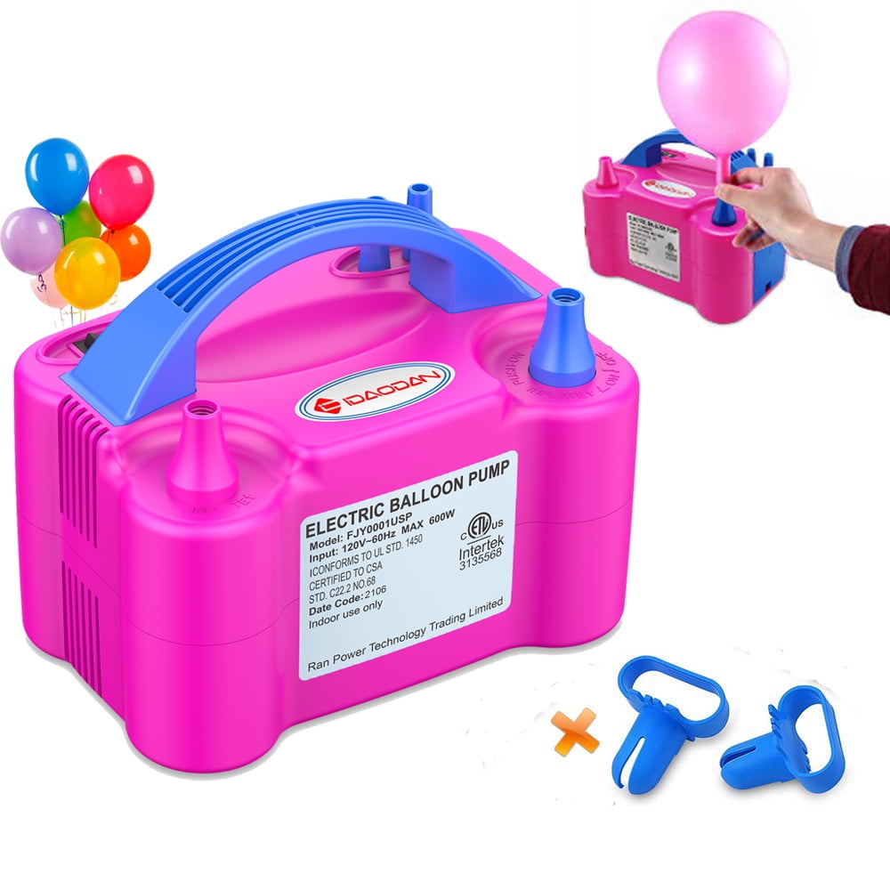 Wholesale Lagenda B322 V5.0 Electric Balloon Pump Dual Nozzles 1400W  Digital Electric Air Balloon Inflator with Timer: Toys & Games