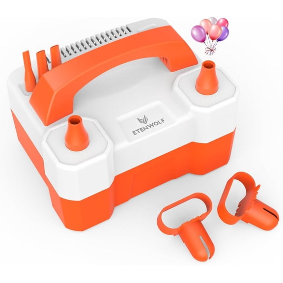 Electric Balloon Pump for All Balloons 110V 600W Blower Party Metalic Latex 260q Foil Balloons, Inflator Birthday Decorations