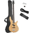 Electric Bass Guitar Full Size 4 String Exquisite Stylish Bass with