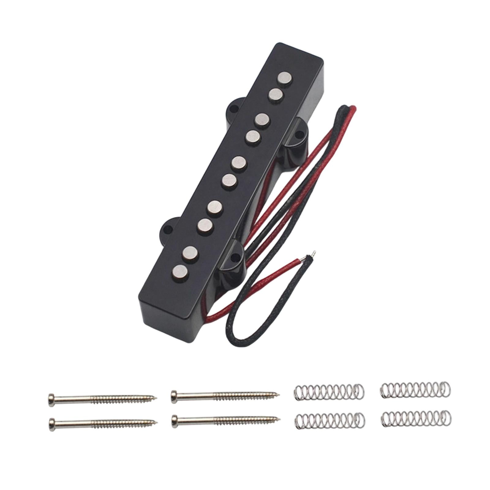 Electric Bass Pickup Music Instrument Accessory Preamp Amplifier Open Back Design for Five String Performers