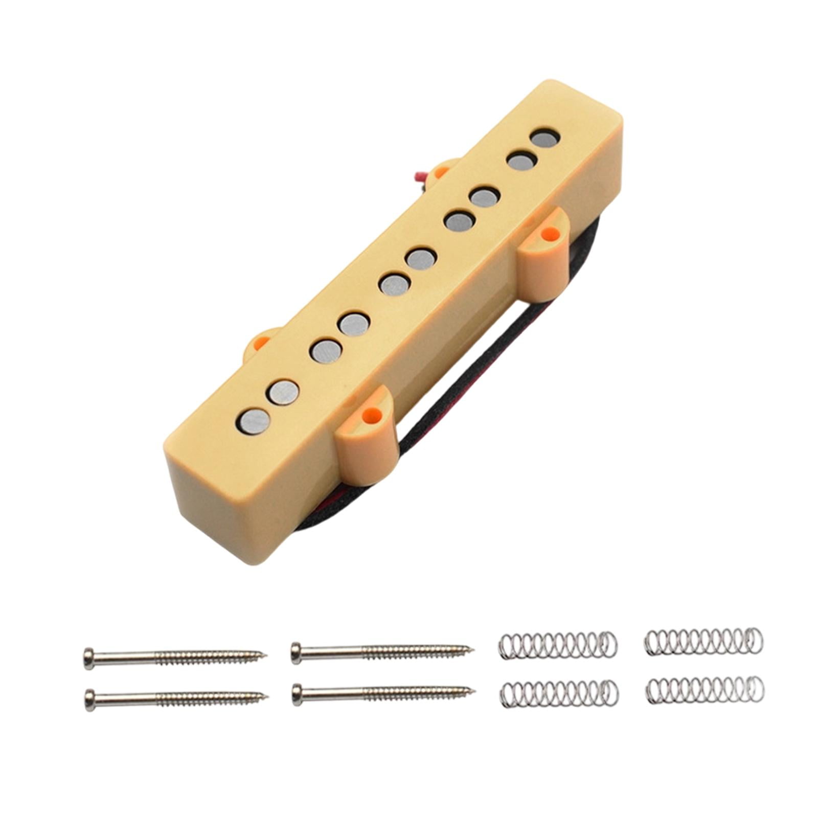 Electric Bass Pickup Single Coil Sound Quality Wide Coverage Powerful Tone Applicable to Various Musical Genres