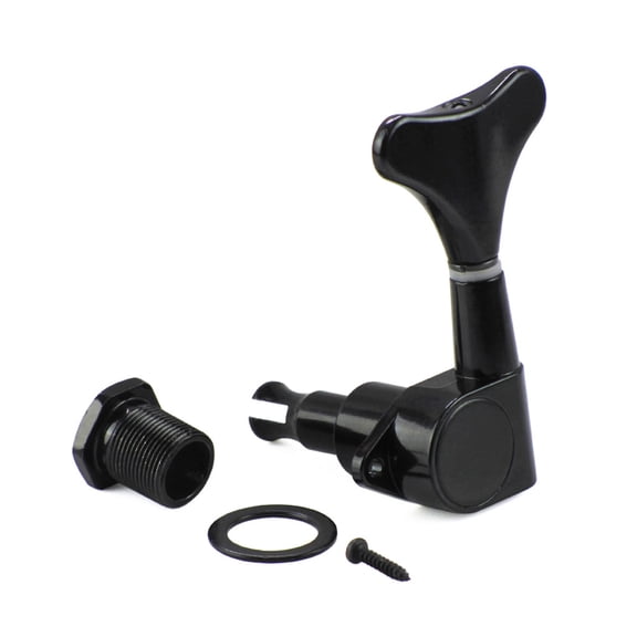 Electric Bass Tuning Pegs Bass Opened Machine Heads Knobs String Tuners for 4 String Electric Bass Right/Left Hand