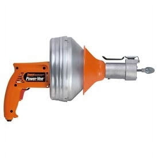 General Wire PV-D-WC Power-Vee Drain/Sewer Cleaning Machine W/ 25' x 5/16"" Down