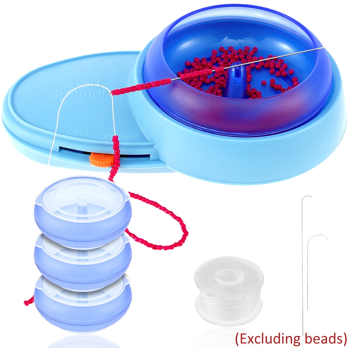 Electric Bead Spinner Battery Operated Beading Bowl Spinner Kit