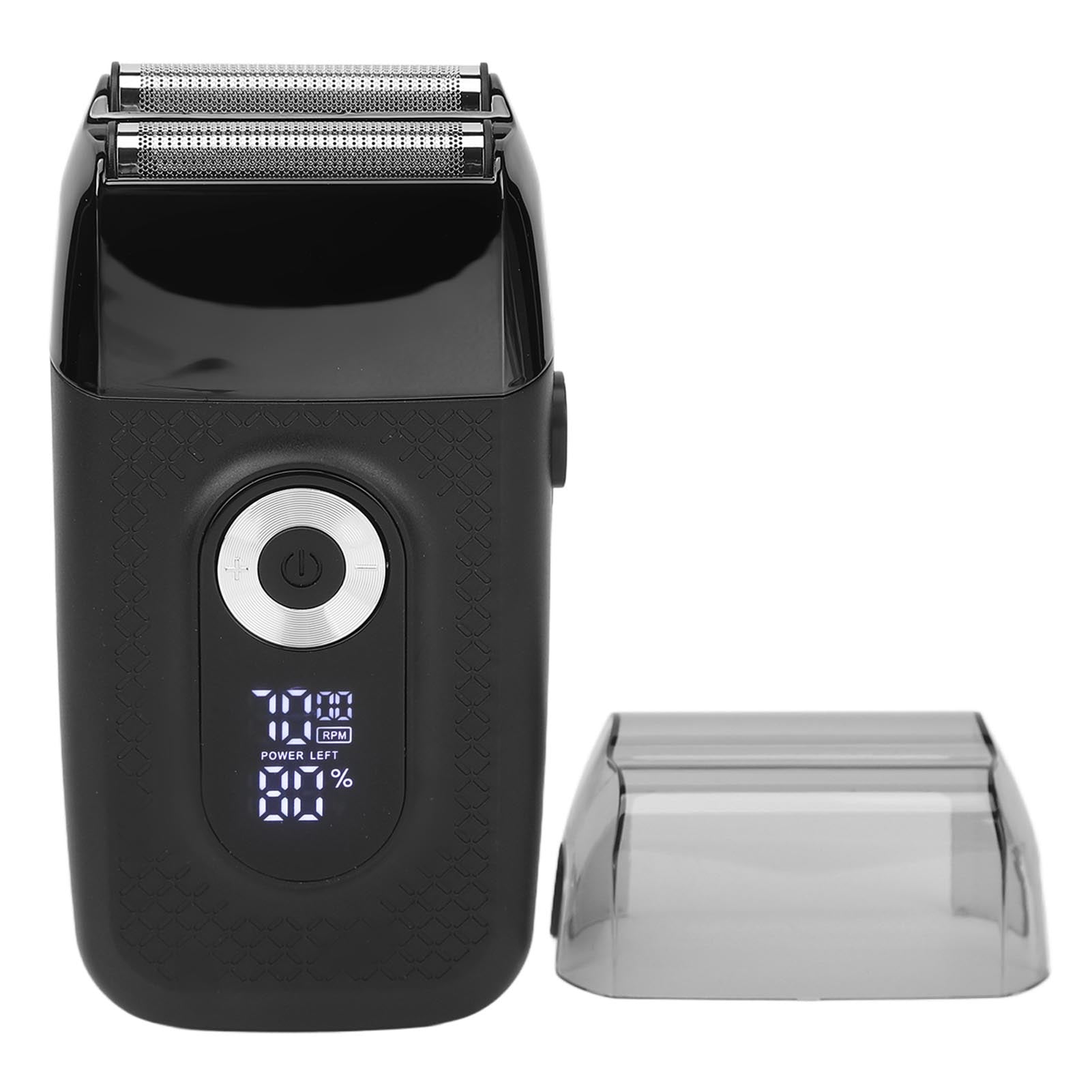 Electric Beard Trimmer LED Adjustable 3 Gears Detachable Blade