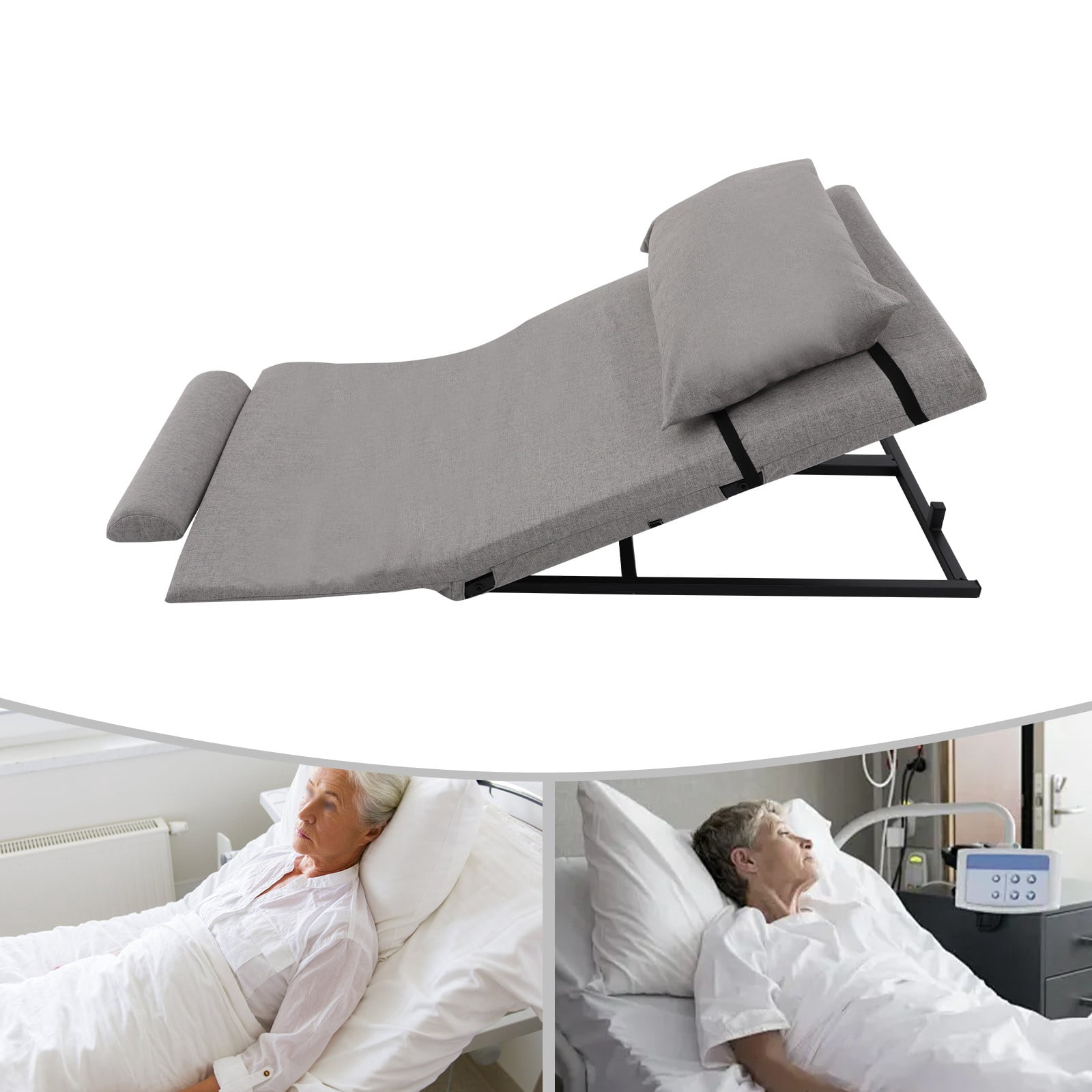 Electric Bed Backrest, Adjustable Lifting Back Support for Elderly ...