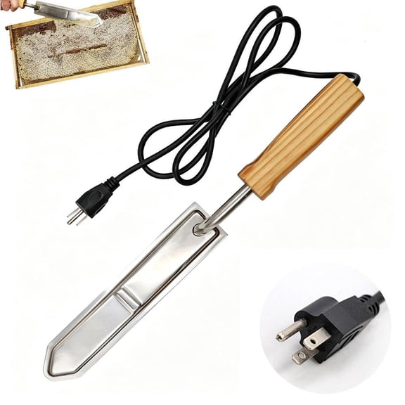 Electric Beekeeping Knife, Stainless Steel Serrated Uncapping Knife Beekeeping Tool, Beekeeper Equipment Bee Keeper Hive Tool For Beekeeper