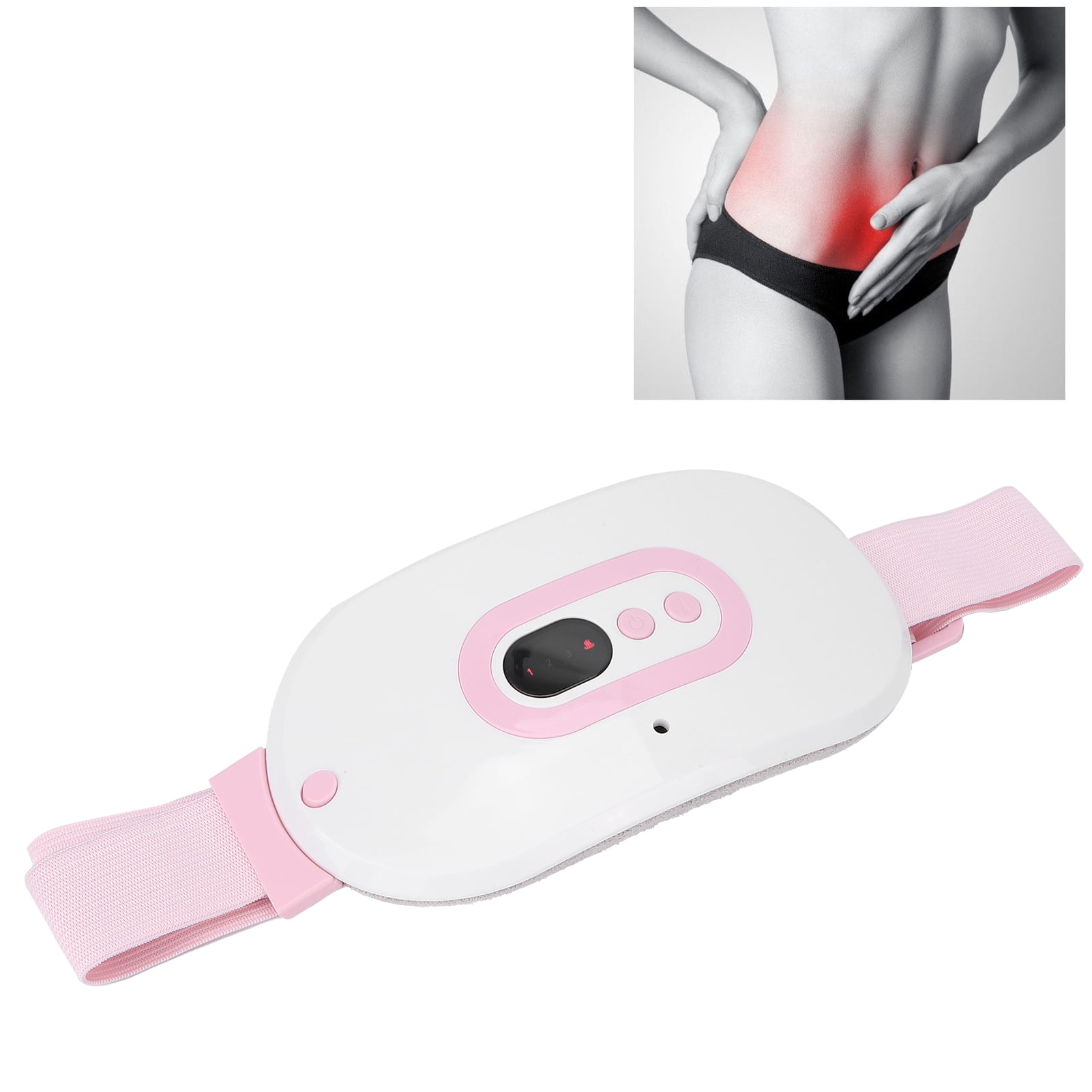 Electric Belly Heating Belt, Temperature Abdomen Menstrual Heating Pad