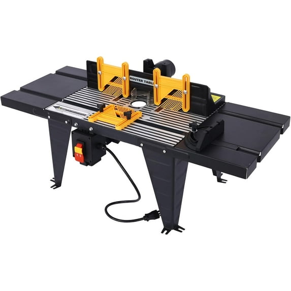 Electric Benchtop Router Table 34 in. x 13.5 in, Universal Benchtop ...