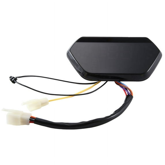Electric Bicycle 36V 48V 60V 72V LCD Display with Speed Meter And Battery Status Indicator Functions