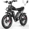 thumbnail image 1 of Electric Bike for Adults 20'',Dual Motor 2000W 35MPH Electric Motorcycle,52V 40Ah Fat Tire 7 Speed Mountain Bike UL2849, 1 of 6