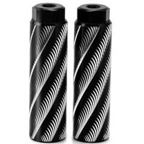 Electric Bicycle Bike Peg Aluminum Alloy Anti Skid Foot For Bike Axles100X28Mm